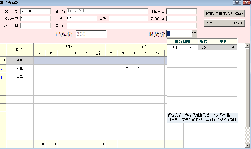 价格表达方式